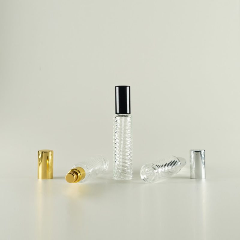 شیشه عطر 10 میلی لیتر رینگی شفاف کد 084777072019