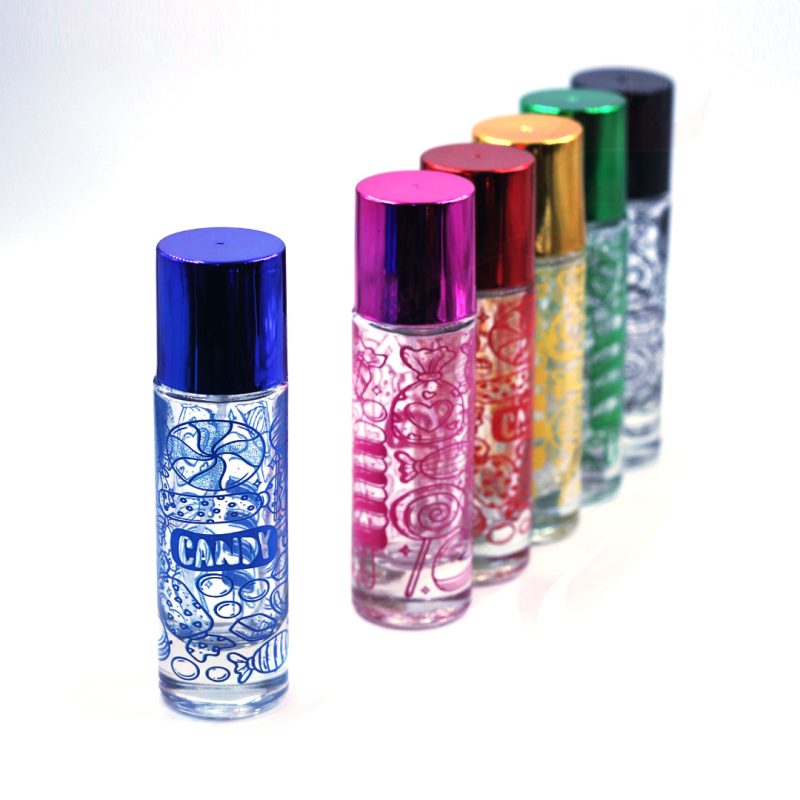 شیشه عطر 30 میلی لیتر استوانه کندی کد 084777016019